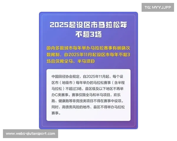 中国田协新规要求大众选手名额不低于90%，11-12月116场赛事启动